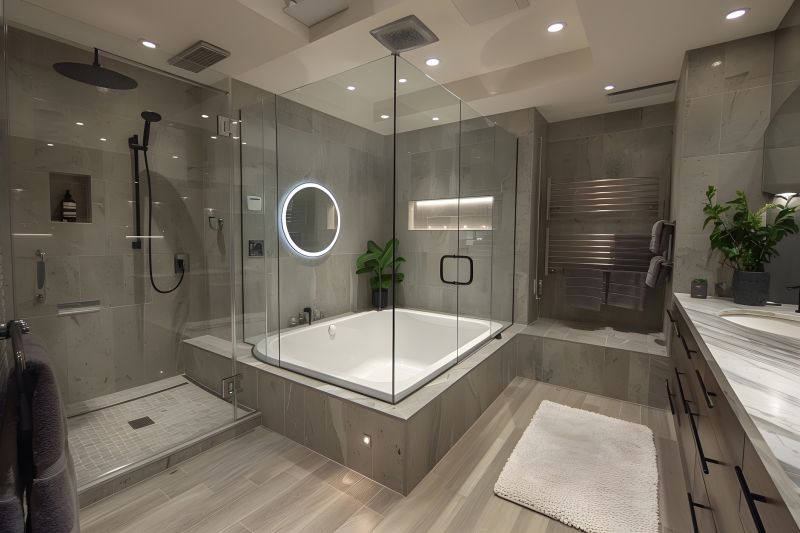 Indoor Bathroom Installation